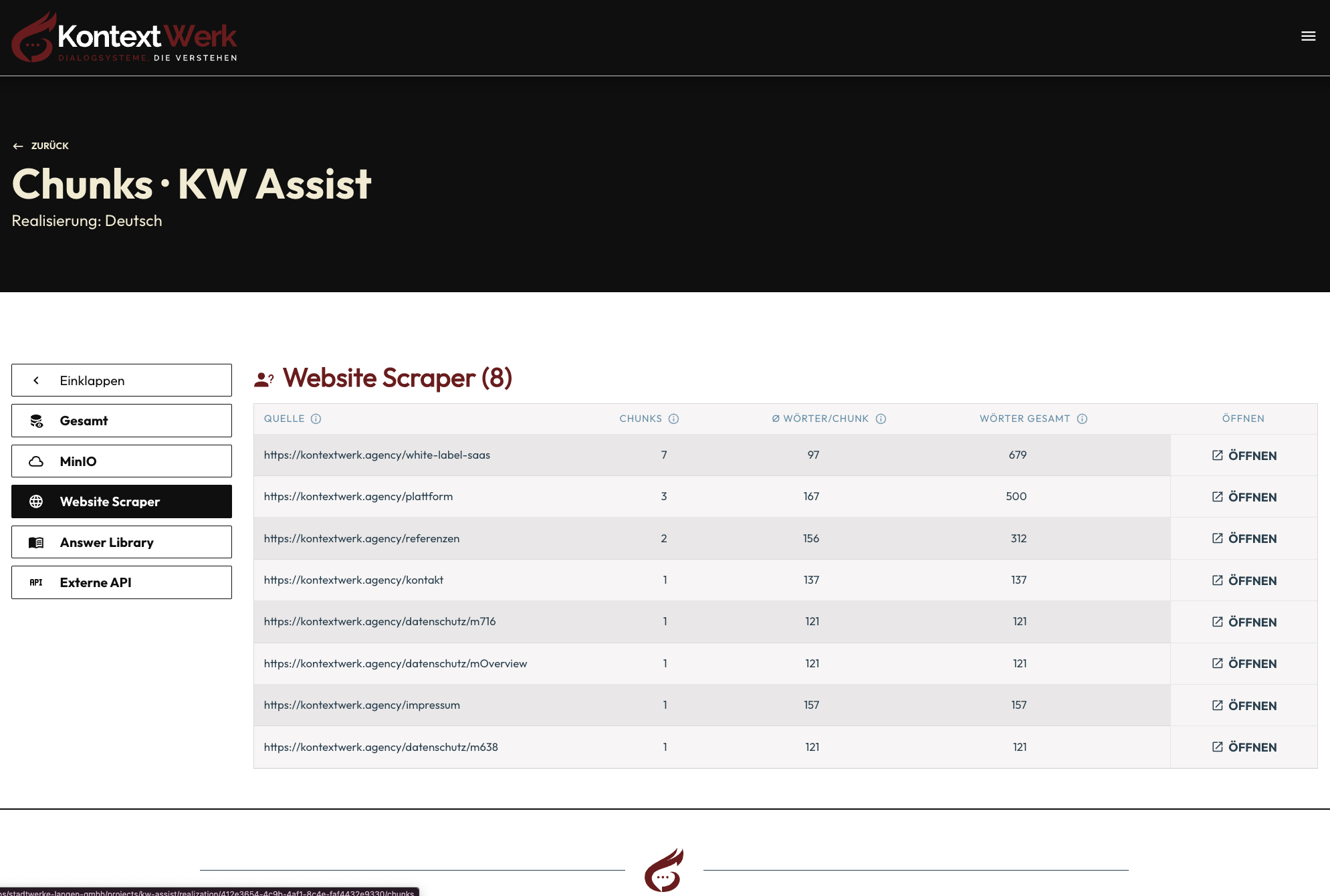 IndexAdmin Screen 3 (Dummy)
